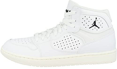 Jordan Herren Access Sneakers, Mehrfarbig (White/White-Pale Ivory-Metallic Gold 100), 45 EU