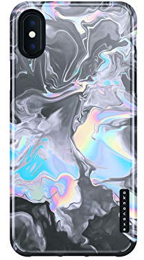 Akna iPhone X & iPhone Xs Case Watercolor, Sili-Tastic Series High Impact Silicon Cover with Full HD+ Graphics for iPhone X & iPhone Xs (Graphic 101992-U.K)