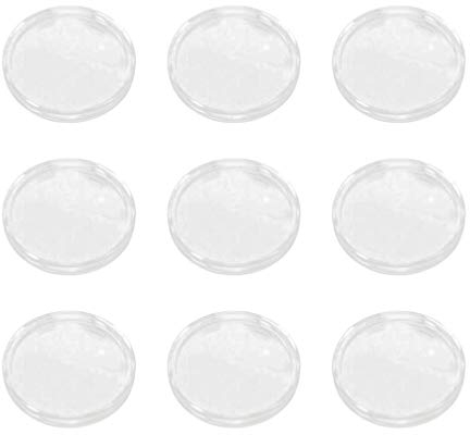 Artibetter 50Pcs Coin Protection Box 28Mm Plastic Capsules for Coin Storage and Display