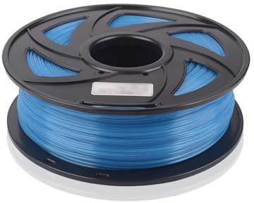 S SIENOC 3D Drucker PETG Filament 1,75mm 3D Drucker Filament Glühendes Blau 1KG (PETG Glühendes Blau)