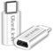 Mini USB to USB C Adapter, (2-Pack) Mini USB Female to USB C Male Convert Charging & Data Sync Compatible with Samsung Galaxy S10 S9 S8 Plus Note 9 8, LG V40 V35 V30 V20 G7 G6 G5,Moto Z2 Z3