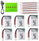ZYGY 6PCS 3.7V 220mah Li-Batterie & 1PCS Chargeur d'équilibre 6 en 1 pour E010 E010C E011 E011C E013 GoolRC T36 NINHUI NH010 F36 H36 HS210 SANROCK GD65A ATOYX AT-66 Batterie de Drone