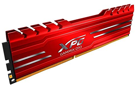 XPG GAMMIX D10 DDR4 3200 MHz, 8 GB (1 x 8 GB), PC4-28800 CL16, XMP 2.0 Arbeitsspeicher, ADATA DRAM, AX4U32008G16A-SR10