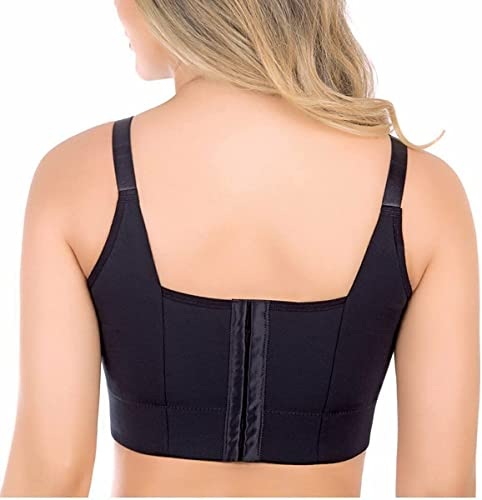 Filifit Sculpting Uplift Bra│Back Fat Coverage Bra for Women│Shapwear Bra for Women│Ladies Seemless Wide Back Sports Bra│Small, Big, Plus Size Chumbo Bra. (as8, alpha, 3x_l, regular, regular, Black)