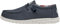 HEYDUDE Wally Stretch Canvas - Zapatos Estilo Mocasín para Hombre, Blue, 42