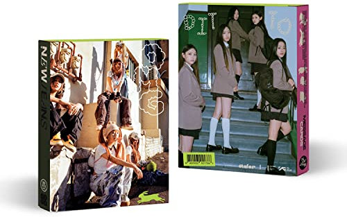 NewJeans OMG 1st Singile Album Message Card Version CD+Photobook+Message Card+Lyrics book+Photocard+Sticker+Tracking (Random)