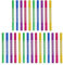 Cabilock 25 Stücke Windspiel Metall Röhren Klangspiel Basteln Röhrchen Kinder DIY Handwerk Windglockenspiel Wind Chimes Tubes Glockenspiel Outdoor Balkon Garten Deko Anhänger