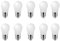HUAMu Farbige Glühbirne LED 2W, E27 Beleuchtung Glühbirnen, Kaltweiß, für Patio Party Weihnachtsbeleuchtung,10er Pack