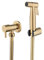 NIEI Bathroom Toilet Bidet Tap Kit Brushed Gold Wall Mounted Bidet Sprayer Shower with Shut-Off Valve