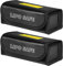 MOERAE 2pcs Lipo Safe Tasche, Feuerfeste Lipo Batterietasche, Lipo Akku Tasche Feuerfest, Explosionsgeschützte Sicherheit Schutztasche Ladegerät Sack Für Ladung und Transport (18.5 x 7.5 x 6 cm)
