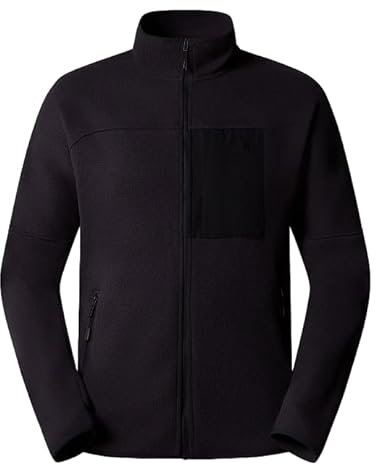 The North Face Herren Front Range Fleecejacke, Tnf Black Heather/Npf, XL
