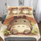BLUEZY Süße Chinchilla Bettwäsche Mikrofaser-Polyester 3 Teilig Für Erwachsene Teenager Kinder Cartoon Anime Bettbezüge 3D Druck Für Bettbezug Und Kissenbezug Mit Reißverschluss King（220x240cm）