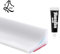 Joint porte de douche en Silicone Autocollant Avec Tube De Silicone pour étanchéité Pour pare Baignoire, salle de bain commune,joint porte douche (NOIR, 2, Mètres) (2 METRES, BLANC)