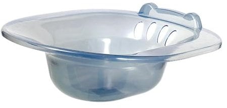 Sitzbad-Hüftbad-Schüssel-Dampfsitz-Sitzbecken für Toiletten-Postpartum-Hämorrhoiden, grau