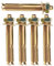 CTRSM Ankerschrauben, Expansionsschraubenbolzen, Expansionsbolzen – Sechskantbolzenhülse, Betonanker, externer Expansionsbolzen, M16 x 200/1 Stück(Color:M12*100/5 Pieces)