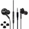 Qtresi 2025 New in-Ear earplug Stereo Headphones for Samsung Galaxy S10, S10E, S10+, S8, S8+, S9, S9+, Note 9- Designed 3.5 mm Jack with Microphone and Volume Buttons (Black)
