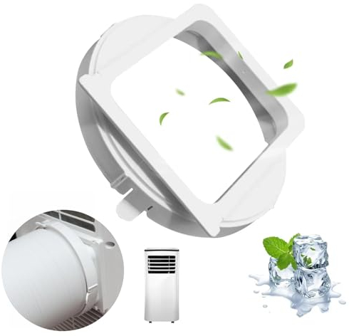 Klimaanlage Abluftschlauch Adapter für Comfee Ersatzteile, 150mm Klimaanlage Schlauch Adapter Klima Abluftschlauchadapter, Klima Abluftschlauch Adapter, Zubehör für Mobile Klimaanlage (150MM)