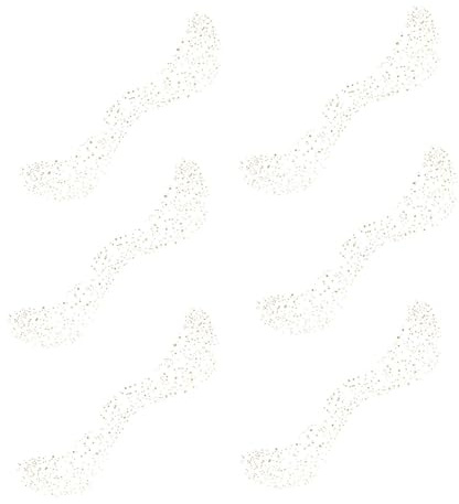 Face Sticker For Kids - Glitter Decals Festival Face Stickers | 6 x Makeup Sticker | Temporary Sticker Face Glitter | Makeup Waterproof Stickers for Halloween Festivals