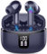 Bluetooth Kopfhörer, In Ear Kopfhörer Kabellos Bluetooth 5.3 mit 4 ENC Mic, Kopfhörer Bluetooth 40std Spielzeit Tiefer Bass, Noise Cancelling Earbuds LED Anzeige IP7 Wasserdicht Ohrhörer USB-C Blau
