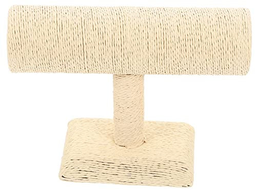 LIFKOME T-shaped Jewelry Display Stand for Bracelets Watches Stable Plastic Twine Material Scratch-free Non-slip Perfect for Store Display