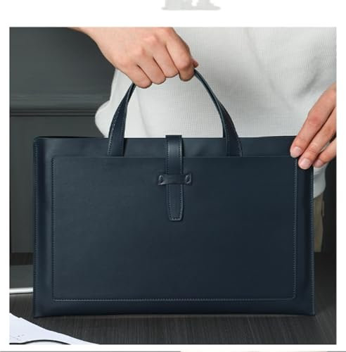 Porte-documents Enveloppe Sacoche de for homme, accessoire d'information et de documents(Bleu)