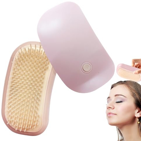 Elektrische Kopfmassage Elektrische Kopfhautmassage Für Haare Mit Vibration | Automatisch & Manuell Entspannender Massagekamm Mit Vibrationsfunktion Für Nacken, Sport Und Zuhausedusche