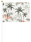 Palme tropicali palmare bandiera celebrazione eventi reali barbecue decorazione festa porti eventi eventi giardino decorazioni