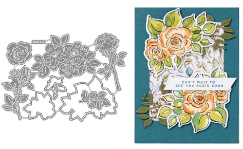2025 Neue Weihnachtstag Klar Stempel Und Metall Schneiden Sterben Set, Für DIY Scrapbooking Handwerk Allerheiligen Geburtstag Grußkarte Feiertage (M3432-stempel und Stanzformen Set)