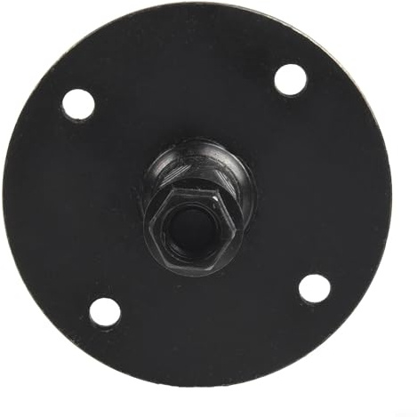 Repuesto de eje de bicicleta estática para modelos Tianxin de metal para pedales de rueda media, adecuado para varios tipos de bicicletas dinámicas (17 mm x 165 mm)