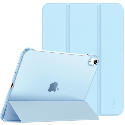 EasyAcc Hülle für iPad A16 11. Generation/iPad 10. Generation 10.9 Zoll | Ultra Dünn Cover mit Auto Schlaf/Aufwach Funktion Schutzhülle Case,Eisblau
