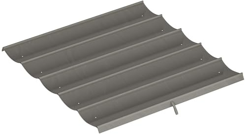 Outsunny Ersatzdach für 3 x 3 m Pergola, wasserdicht einziehbar Welle Überdachung mit Regenabflusslöchern, NUR Schattenabdeckung für Garten, Terrasse, 250 x 255 cm Hellgrau