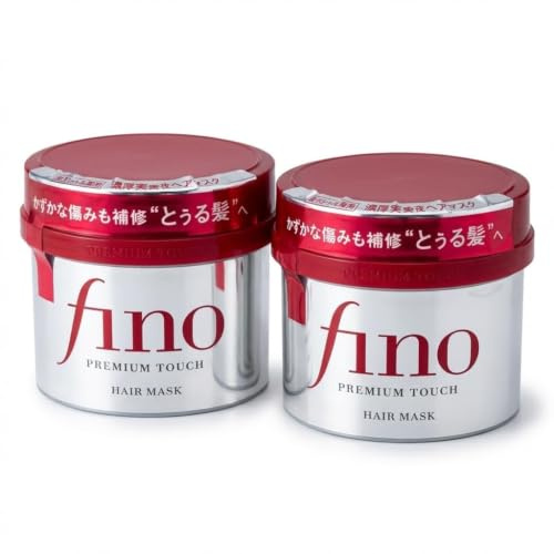 2x Fino Premium Touch Hair Mask - hårmask - återställande vård