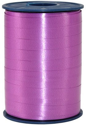 Präsent C.E. PATTBERG Geschenkband Purpur, 250 Meter Ringelband 10 mm zum Basteln, Dekorieren & Verpacken von Geschenken zu jedem Anlass