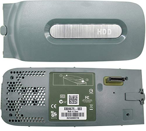 OSTENT HDD Hard Disk Drive Enclosure 2.5 SATA Case Shell Compatible for Microsoft Xbox 360 Color Gray