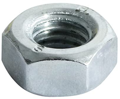 TIMco NH10Z DIN 934 BZP Hex Nut M10 - Zinc (Box of 100)