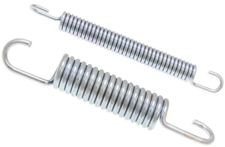 Feder Seitenständer Doppelfeder kompatibel mit Rieju MRT 50, MRT 50 PRO | Maße: Ø 117 mm, Länge 108 mm, Stärke 3 mm; Typ Schaltmoped; Referenznummer 000.470.8000; kompatibel mit Rieju TANGO 50