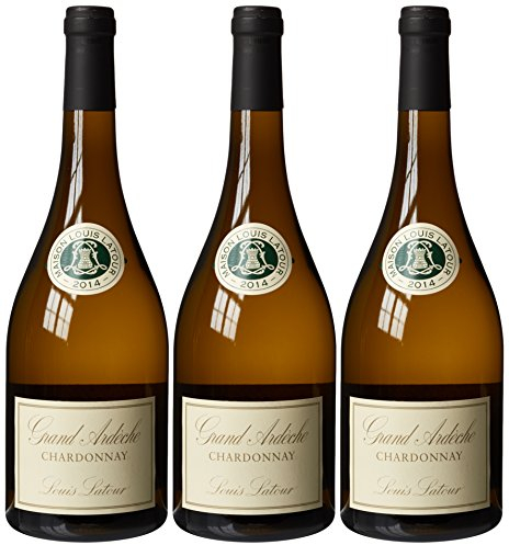 Louis Latour Grand Ardeche Chardonnay Wine 75 cl (Case of 3)
