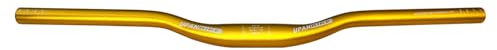 UPANBIKE Fahrrad Lenker 31,8 mm Aluminiumlegierung MTB Lenker Riser Bar für Mountainbike 620 mm, Gold