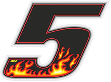 Numero Racing 5 Mini, Flames
