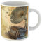 Awowee Taza de café vintage musical retro con gramófono de metal antiguo, 325 ml, taza de té de cerámica, el mejor regalo o recuerdo para familiares, amigos, compañeros de trabajo
