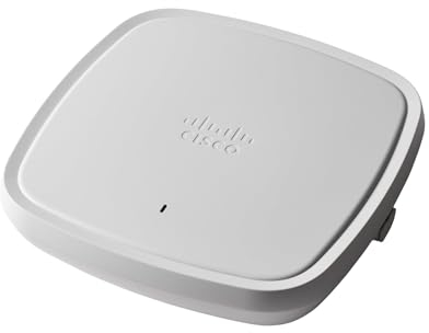 Cisco Catalyst 9120AXI-EWC-E - Wireless Access Point, Wi-Fi 6, Dual-Radio 4x4 a 5 GHz, MU-Mimo, CleanAir RF ASIC, Embedded Wireless Controller (EWC), Poe, Antenna Interna (C9120AXI-EWC-E)