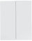 trendteam smart living - Line - Spiegelschrank - Weiß - 3 Fächer und 2 Einlegeböden - (BxHxT) 60 x 67 x 18 cm - Einlegeböden auf 3 Höhen verstellbar - Kratzfest