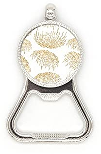 Flaschenöffner, japanische Kultur, Herbst, Metall, Edelstahl, Weiß