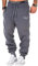 REPUBLIX Herren Sporthose Jogger Jogginghose Sweatpants Trainingshose R-0052 Dunkelgrau L