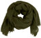 Niklarson Schal Tuch olivgrün 190x100cm Damen Poncho Stola Pareo Viskose T1629