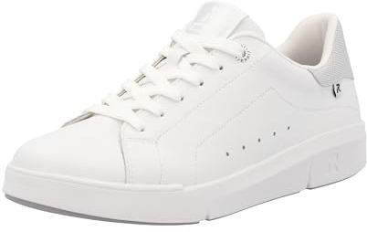Rieker Damen Halbschuhe Damen weiß-kombiniert