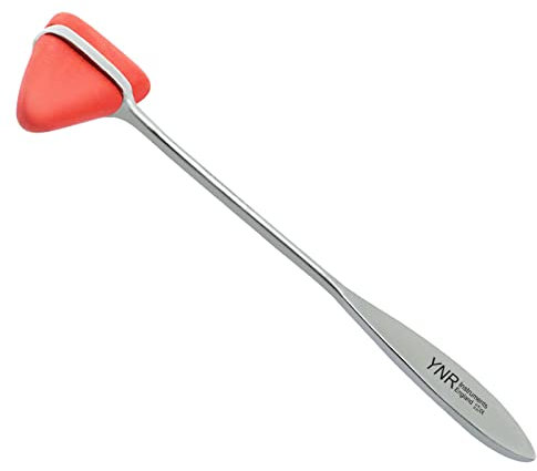 Taylors Marteau à réflexes en acier 80 g Rouge 19 cm