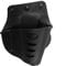 Revolver Holster taktisches Holster verdecktes Trageholster für Outdoor-Sportarten Schwarz