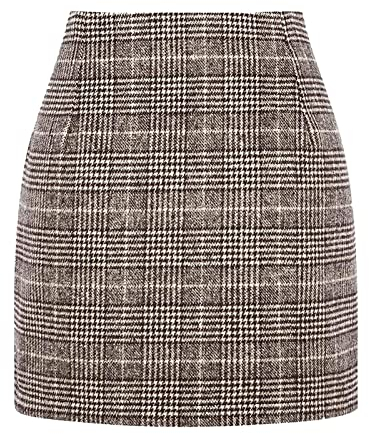 callmo Tüllrock Damen Grün Women's Sexy High Waist Wrap PU Leather Skirts Slim Faux Leather Split Mini Skirt Stretch Skinny Pencil Skirts, Einheitsgröße