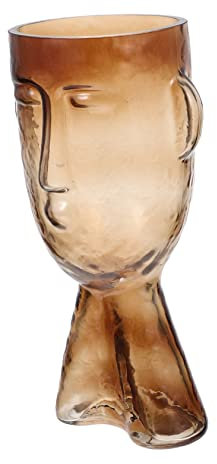Cabilock Vase Décoratif Créatif en Verre pour La Maison Idéal pour Les Compositions